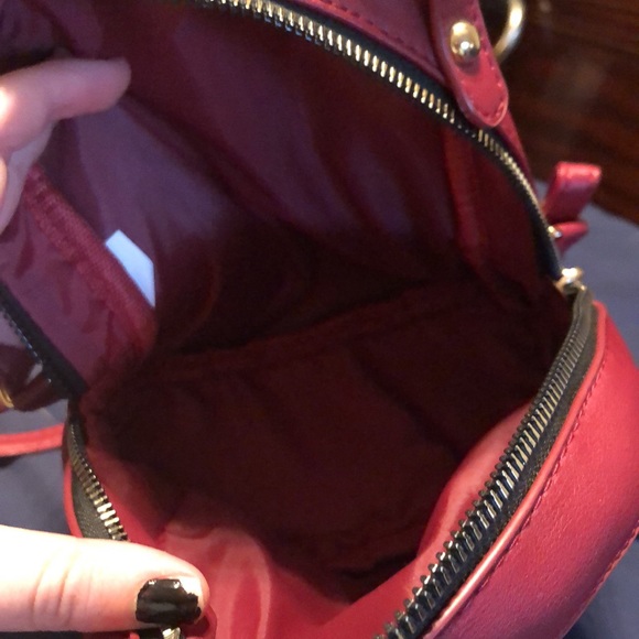 Red mini backpack - Picture 2 of 3